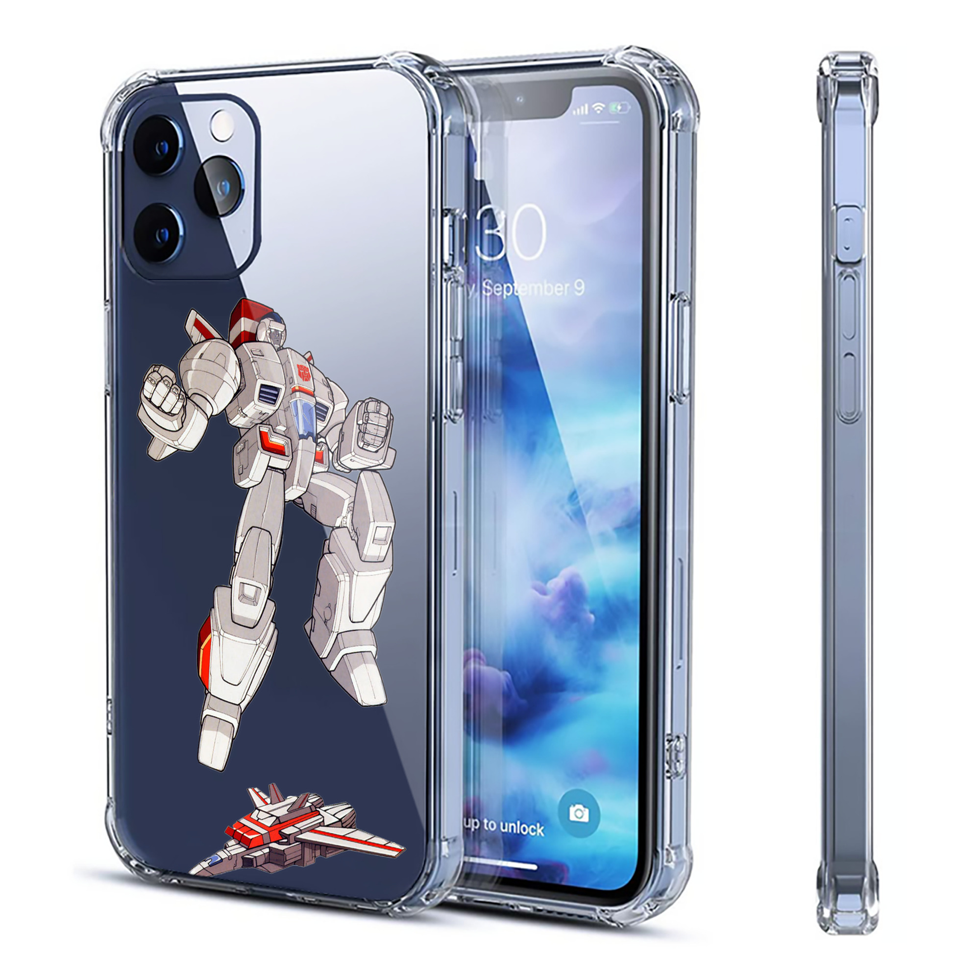 （画像用）  【iPhone 12シリーズ対応】透明スマホケース（クリアソフトケース）